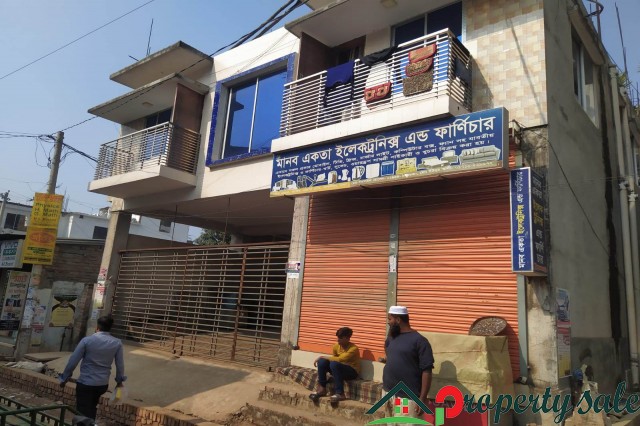 land sell with 2nd floor complete building savar epz