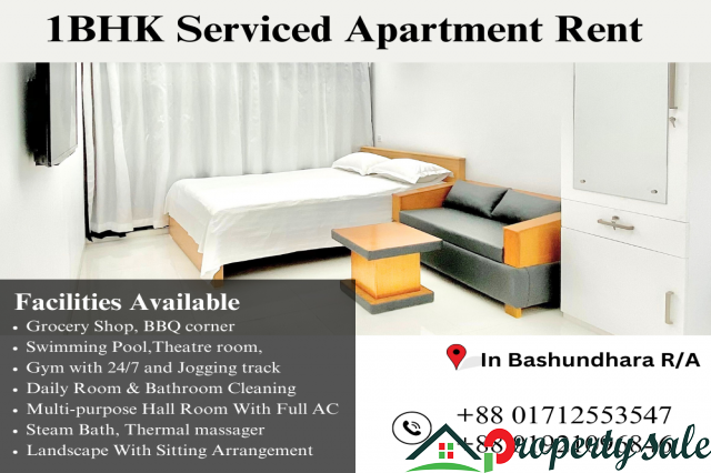 Furnished Serviced Apartment RENT In Bashundhara R/A.