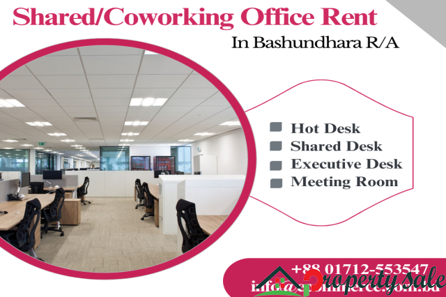 Furnished  Shared/ Coworking Office Space Rent In Bashundhara R/A