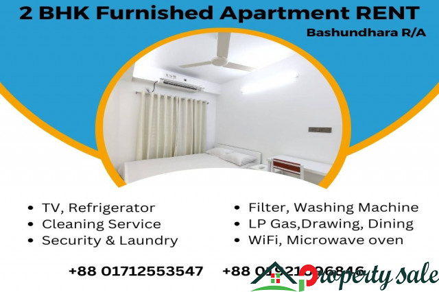 Rent Two-Bedroom Furnished Apartment In Bashundhara R/A