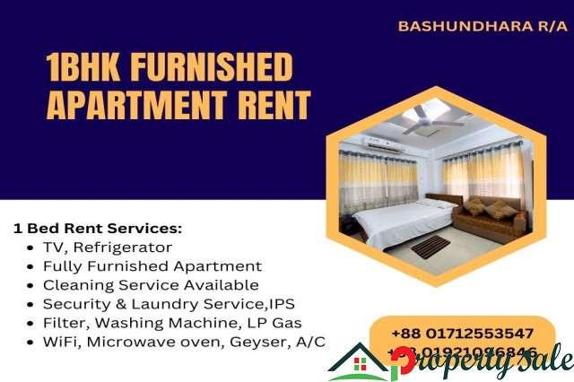 Hiring A Furnished One-Bedroom Apartment In Bashundhara R/A