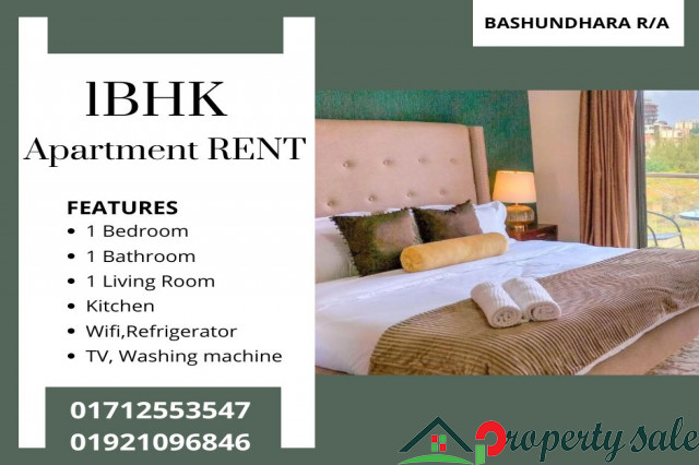 Searching For 1 BHK Furnished Apartment to Rent IN Bashundhara R/A