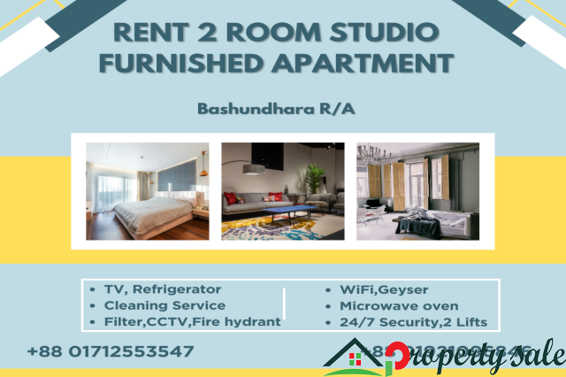 2-Room Studio Apartments for Rent