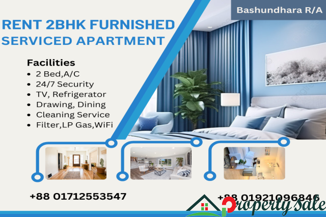 RENT Luxurious 2 Bed Room Apartments In Bashundhara R/A