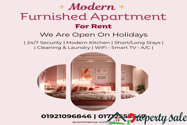 Furnished 1/2/3/4 Bhk Apt Rent in Bashundhara R/A
