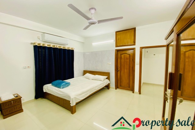 Foreigners Welcome: Fully Furnished 3-Bedroom Apartment in Prime Bashundhara Location