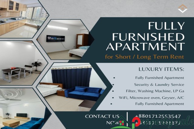 Peaceful Living in Bashundhara – 2-Bedroom Serviced Apartment