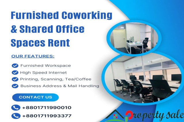Furnished Coworking & Shared Office Spaces Rent